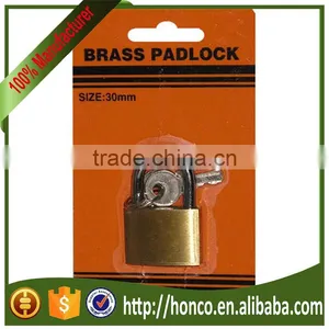 Hot Selling Solid 15-18mm Brass Padlock thumbnail-1