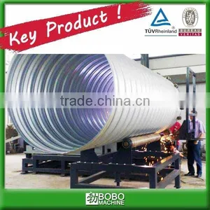 Spiral Corrugated Steel Culvert Tube Forming Machine thumbnail-1
