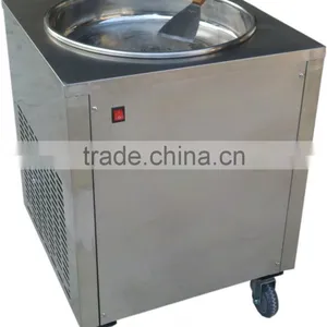 Material Steel Single Pan Fried Ice Machine, Yogurt, Ice Cream Making Machine thumbnail-1