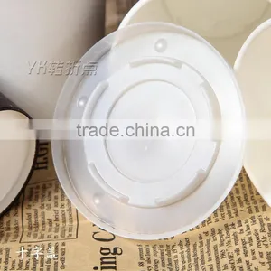 Disposable Clear Flat Plastic Lids for Cup thumbnail-1