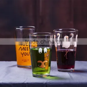 16oz Clear Glass Tea Cups Glass Juice Cup thumbnail-5