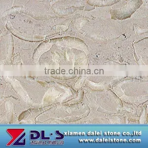 Polished Jinqian Flower Marble Tile thumbnail-1