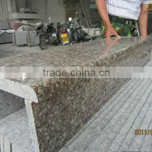 G687 Peach Red Indoor Granite Stair Steps Polished Bevelled thumbnail-2
