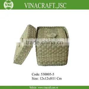 Small Seagrass Storage Basket thumbnail-1
