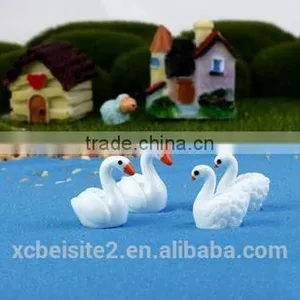 Cy309 Artificial Three-dimensional Whale DIY Resin Swan Crafts Garden Moss Micro View Decorations thumbnail-2
