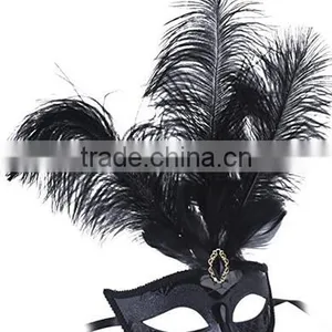 Venetian Style Lace With Rhinestone Liles Costume Masquerade Mardi Mask thumbnail-3