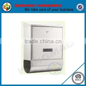 Simple Elegant Stainless Steel Post Box thumbnail-1