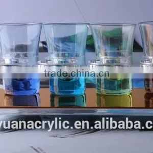 Top Grade Rectangle Acrylic Bullet Shot Glass Display Holders thumbnail-3