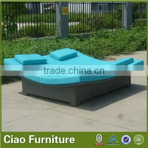Guangdong Rattan Furniture Factory/garden Chaise Lounger 2016 thumbnail-1