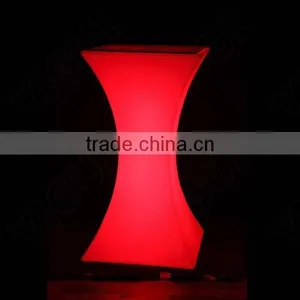 Led Liquid Lighted Bar Table/highboy Cocktail Table/illuminated Party Furniture thumbnail-4
