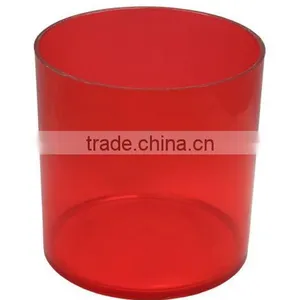 Cherry Plastic Cylinder Vase Hydroponics thumbnail-1