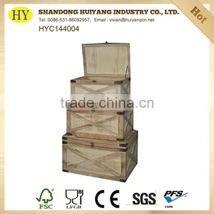 Cheap Wholesale Shabby Chic Wooden Chest Box thumbnail-1