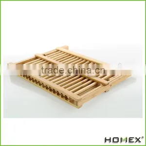 High Quality Wooden Bamboo Kitchen Plate Rack Dish Rack for Drying,Kitchenwares /Homex_Factory thumbnail-1