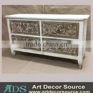 2015 Decorative Vintage Wood Cabinet With Nice Carving Pattern thumbnail-1