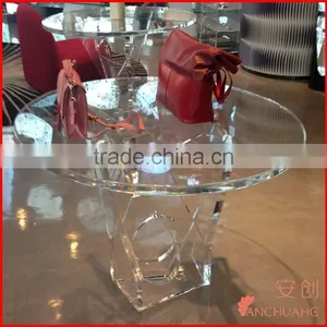 Custom Made Acrylic Round Table thumbnail-1