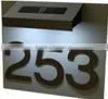 FQ-531 Simple Design Solar Powered LED Doorplate Lights, House Number Signs,solar Lighted Address Signs thumbnail-1