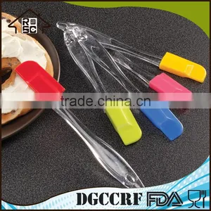 NBRSC China Supplier Mini Kitchen Wholesale Best Plastic Kids Silicone Rubber Cake Batter Spatula Set of 5 thumbnail-1