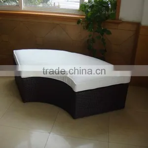 Evensun Stylish Brown Outdoor Sunbed Indoor Daybed thumbnail-4