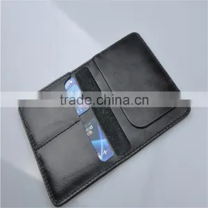 More Than 10 Years Leather Factory Emboss Logo Custom Leather Passport Holder thumbnail-4
