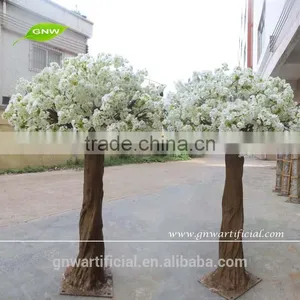 BLS022 GNW 10ft White Decorative Tree Branch for Sale Artificial Cherry Blossom Tree for Wedding Decorations thumbnail-2