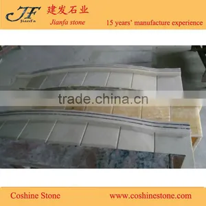 Turkish Beige Marble Ottoman Beige Marble Vanity Tops thumbnail-2