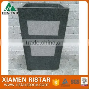 Cheap Bark Gray G654 Stone Garden Flower Pot thumbnail-1