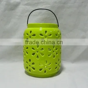 Ceramic Hanging Lantern thumbnail-1