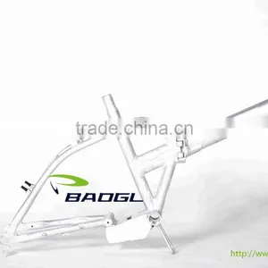 6061 Aluminum Alloy Bicycle Frame for Electric Folding Cargo Bike thumbnail-2