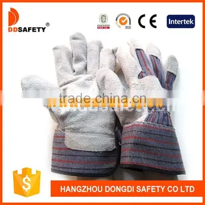 DDSAFETY 10.5 Inch Cow Split Leather Welding Glove thumbnail-1