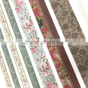 Retro Glitter Sticky Border, Retro Fashion Sticky Border, Rustic Style Glitter Border Sticker thumbnail-5