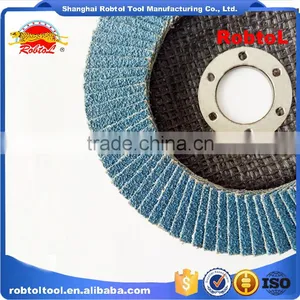 5" 125mm Flap Disc Zirconia Plastic Back Cover Aluminum Oxide Grinding Wheel Abrasive Flap Disk Flap Wheel Sanding thumbnail-3