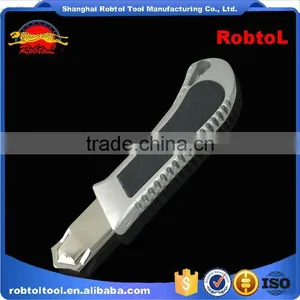 Utility Knife Retractable Blade Box Cutter Art Knives Snap off Lock Razor Blade Aluminum Alloy Shell thumbnail-5