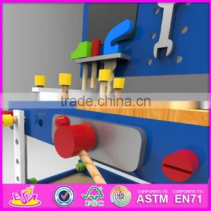 2016 New Design Children Wooden Toy Workbench W03D076D thumbnail-5