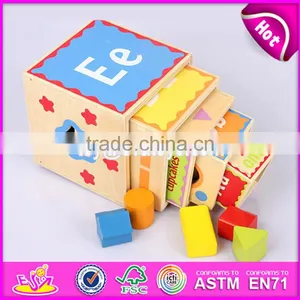 Творческие умные деревянные стопки стаканчиков для младенцев W13D079 thumbnail-3