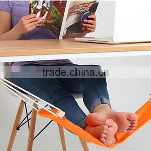 Adjustable Mini Stand Office Desk Foot Rest Hammocks Foot Hangmat thumbnail-1
