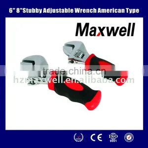 6" 8"Stubby Adjustable Wrench-American Type thumbnail-1