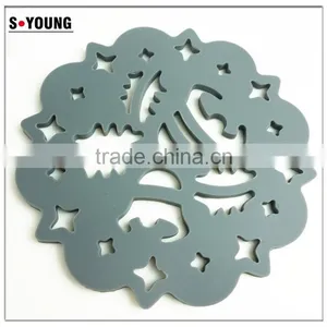 16142 Flower Shape Unti-skidding Table Silicone Mat thumbnail-4