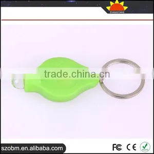 Plastic 40000mcd Mini LED Flashlight Keychain For Souvenirs And Gifts thumbnail-3