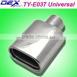 High Quality Auto Part Stainless Steel 304 Universal Exhaust Muffler thumbnail-1