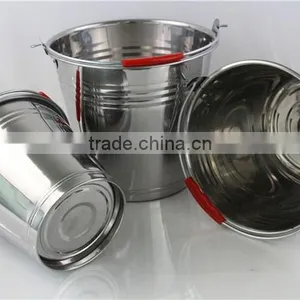 Stainless Steel Ice Bucket Water Bucket Pail Beer Bucket Wine Container Bar Suppliers Home Applicance thumbnail-4