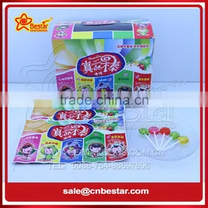5 Flavor Mini Fruity Lollipop Candy thumbnail-1