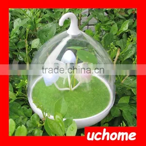 UCHOME Mushroom LED Night Light Change Color Table Lamp 3 LED Rechargeable Light With USB Line Bedroom Creative Baby Light thumbnail-3