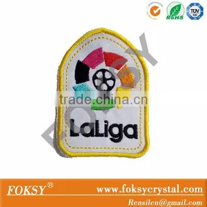 Laliga Embroidered Patch Football Design for Garment thumbnail-1