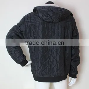 Men Black Windproof Heavy Jacket Apparel Stock Men Fashion Jacket thumbnail-2