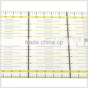 Kearing Metric Patchwork Rulers 45 x 10 cm Rigid Plastic Sew Design Quilt Template# KPR4510 thumbnail-3