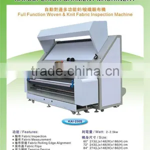 KAI-230S Full Function Woven and Knit Fabric Inspection Machine thumbnail-1