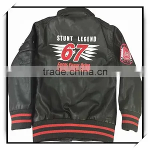 New Style Factory Custom Winter Jacket Leather thumbnail-2