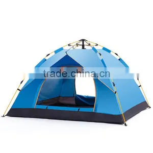 T19 Hydraulic Spring Fully Automatic Large Camping Tents for Sale 3-4 People thumbnail-1
