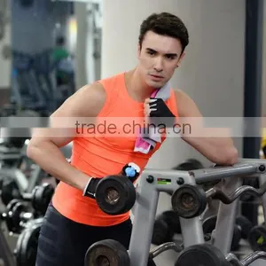 92%polymide 8%spandex Tank Top Fitness Apparel for Men Elastic Fashion Style Tops thumbnail-3