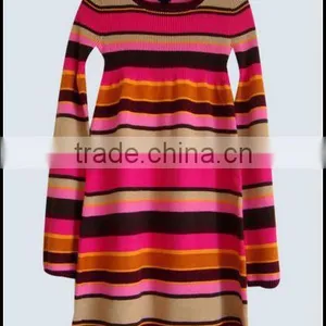 Girls Knitted Net Yarn Splicing Flower Dress thumbnail-1